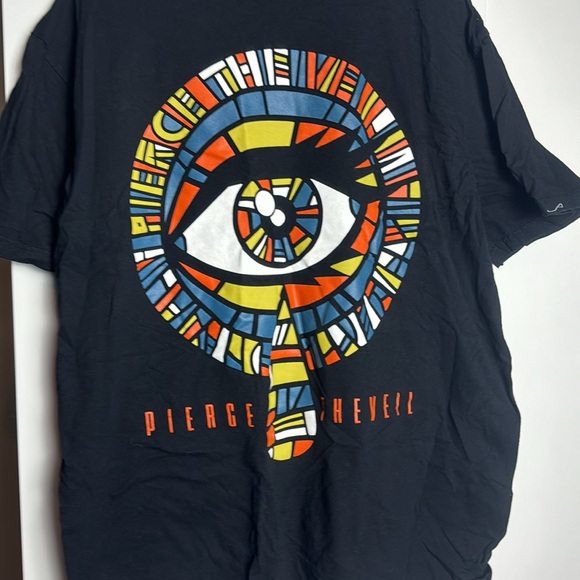 Pierce The Veil stained glass eye Tee Shirt Crew Neck L/Large - Picture 2 of 6